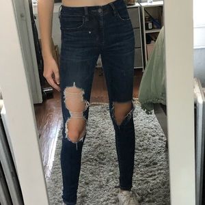 American Eagle Ripped Jeggings